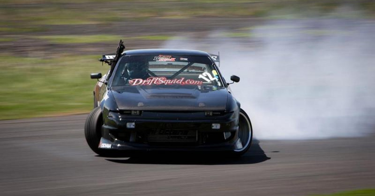 Xtreme jump on-board with Driftsquid for the 2012 Tectaloy Drift Challenge