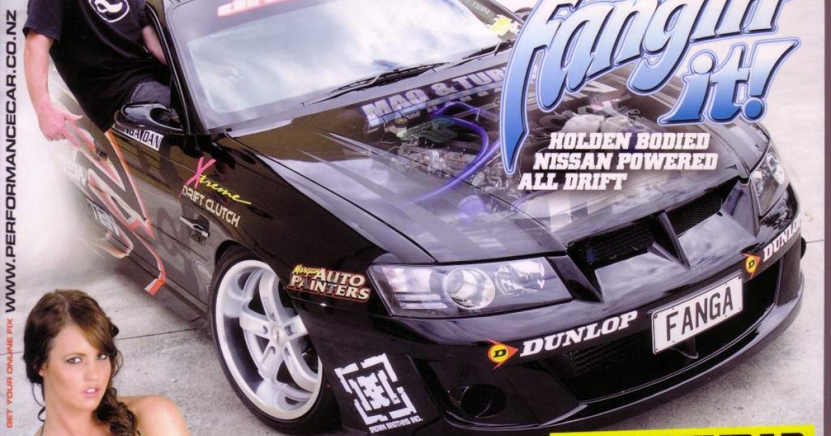 NZ Performance Car Magazine features Xtreme-Sponsored Fanga Dan Woolhouse